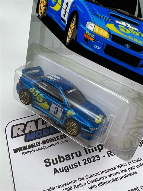 Rally Models Custom - Subaru Impreza WRC - August 2023 (Signed) | Rally ...