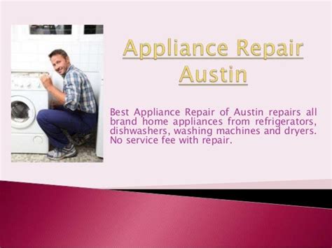 Appliance Repair Austin