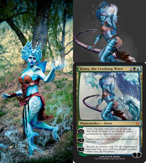 Magic The Gathering Planeswalker Kiora Cosplay