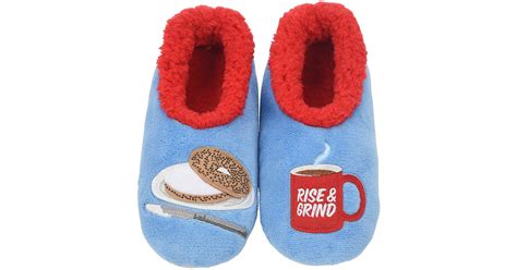 Snoozies Classic Splitz Applique Slipper Socks The Best Cosy Products