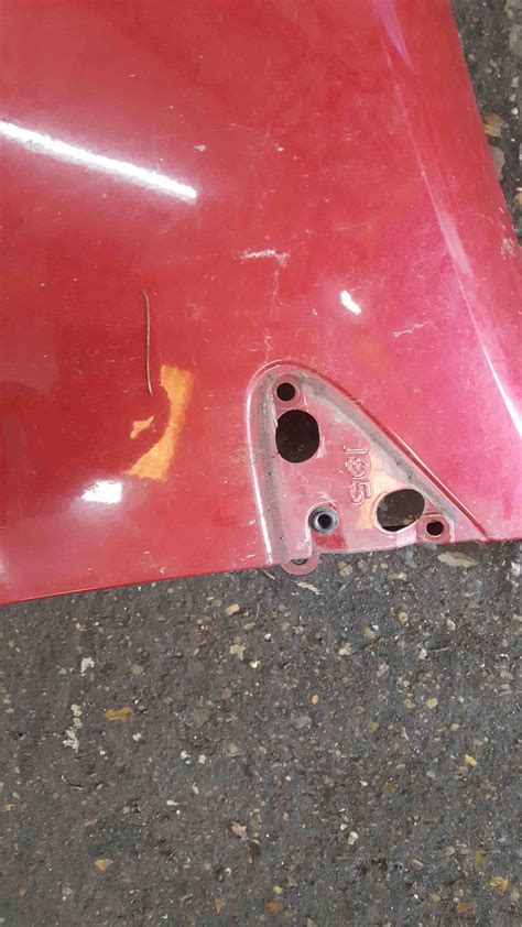 Renault Clio MK3 2005 2012 Passenger Ns Wing RED Tennj 195 World Series