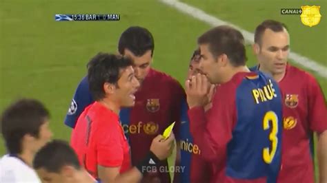 Gerard Piqué vs Manchester United Champions League final 2009 YouTube