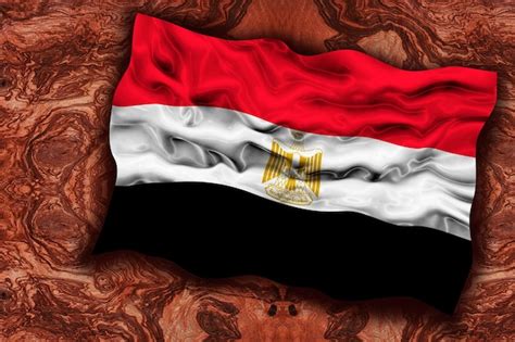 Premium Photo | National flag of egypt background with flag of egypt