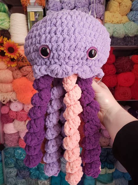 Crochet Jellyfish Plushie Nwa Makers