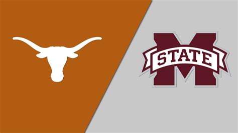 Texas Vs Mississippi State Game College World Series