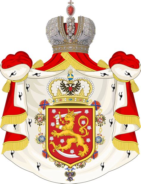 Coat Of Arms Of The Grand Duchy Of Finland By Manalinger On Deviantart