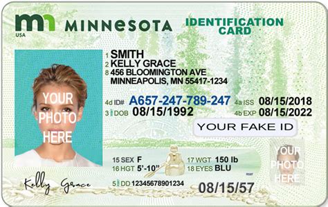 Fake Id Front And Back With Selfie Your Fake Id Templates