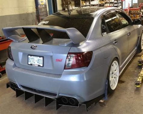 2011 2014 Subaru Wrx Sti Sedan Rear Diffuser Ventus Autoworks