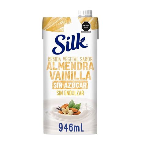 Alimento L Quido Silk Almendra Vainilla Sin Az Car Ml Walmart