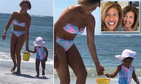 Hoda Kotb Shows Off Her Body In A Brightly Colored Bikini During Beach Trip
