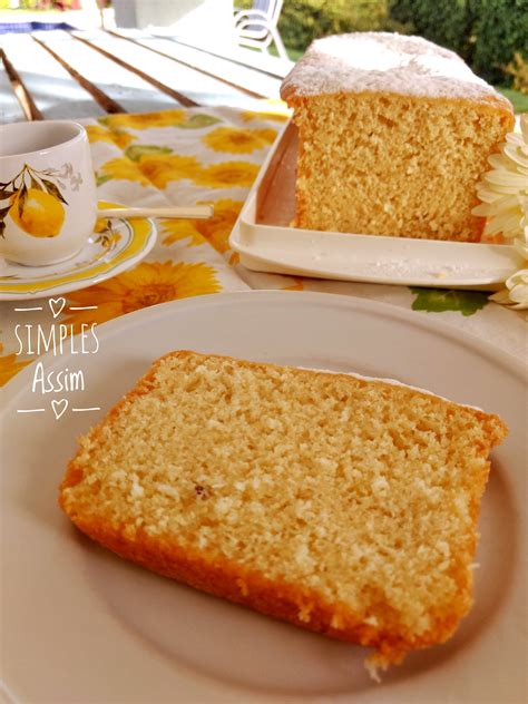 Bolo De Coco Fofinho Receita Deliciosa Simples Assim