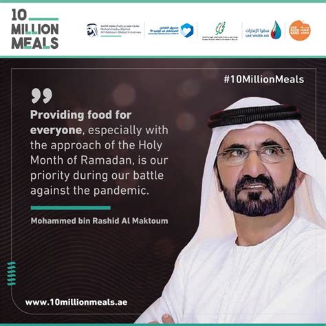 Ramadan 2020 In UAE Sheikh Mohammed Announces 10 Million Meals