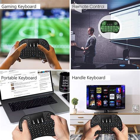 Mini Teclado Wireless Touch Pad Celular Pc Android Tv Smart Tvbox