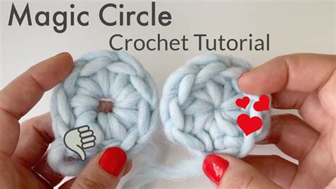 Magic Circle Crochet Tutorial Easy How To For Beginners Youtube