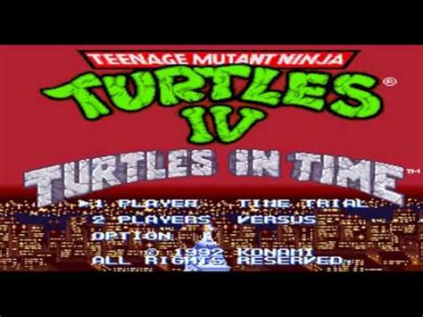 Tmnt Iv Turtles In Time Music Alleycat Blues Youtube