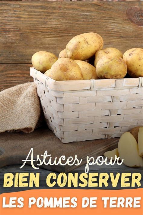 Astuces pour bien conserver les pommes de terre Pomme de terre Purée