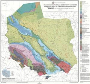 Mapa Geologiczna Polski Geogut Pl