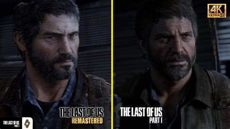 4k Side By Side Comparison The Last Of Us Part 1 Cutscenes Vs Remastered The University Youtube