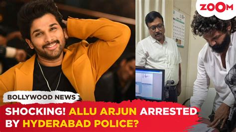 Did Allu Arjun Get Arrested By Hyderabad Police While Shooting Pushpa 2