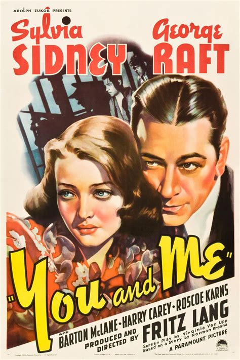 You and Me (1938) - Posters — The Movie Database (TMDB)