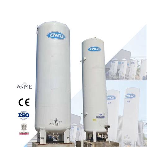 5000l Vertical Cryogenic Liquid Oxygen Storage Pressure Vessels For