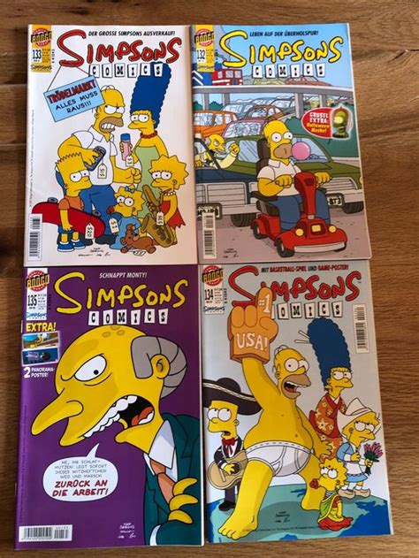 Simpsons Comic Stk Inkl Poster Und Zusatz Kaufen Auf