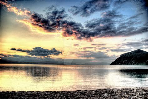 Ohrid Sunset by Pesevski on DeviantArt