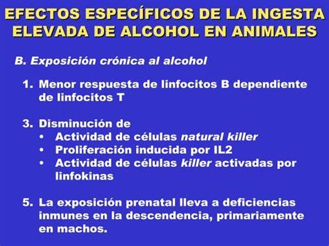 Efectos Del Alcohol Sobre El Sistema Inmune Ppt