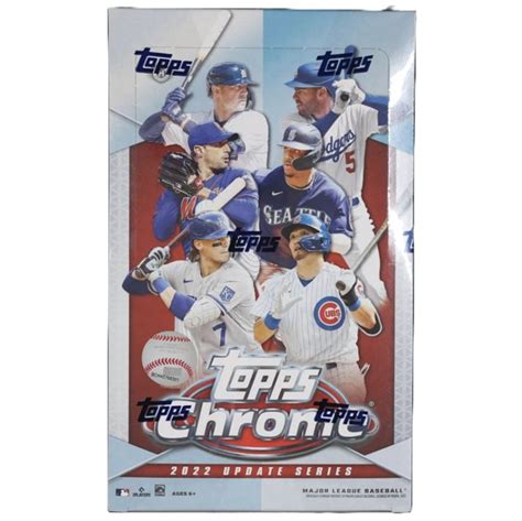 Topps 2022 Chrome Baseball Update Series Hobby Box