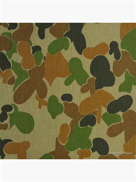 Auscam Australian Army Camo Poster For Sale By Emporiumwa Redbubble