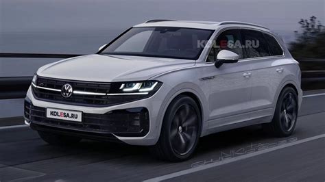 Volkswagen Touareg Restyling Ecco Come Potrebbe Apparire RENDER