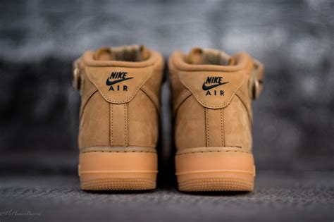 Nike Air Force 1 Mid Wheat Flax Qs Où Lacheter