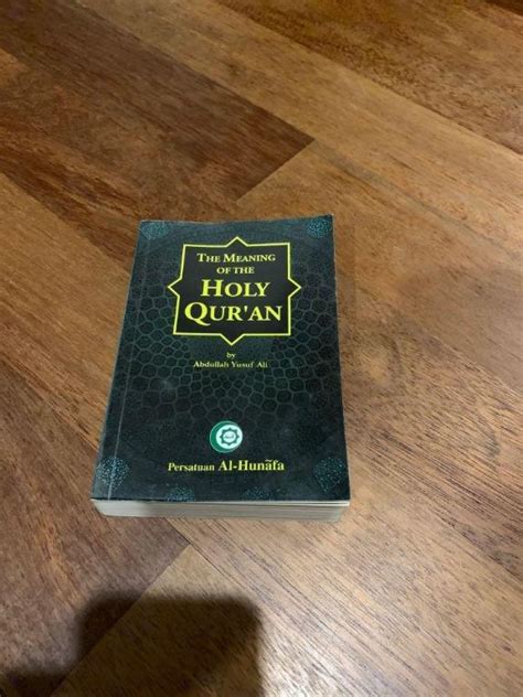 The Meaning Of The Holy Quran By Abdullah Yusuf Ali Hobbies Toys