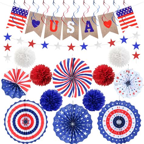 4th Of July Decorations Independence Day Patriotic Decor