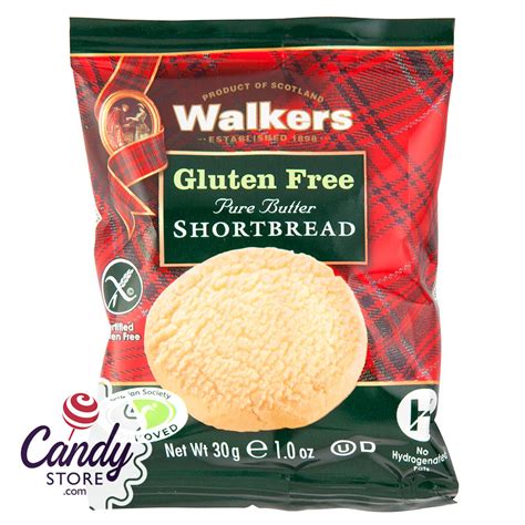 Walkers Gluten Free Shortbread Rounds 1 2oz Bag 60ct