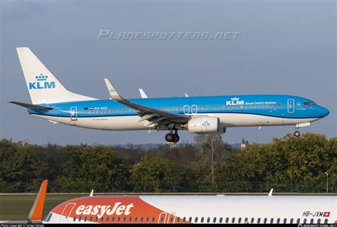 PH BXK KLM Royal Dutch Airlines Boeing 737 8K2 WL Photo By Farkas