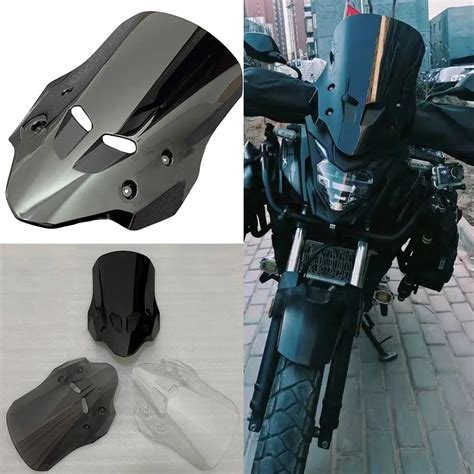 Parabrisas De Doble Burbuja Para Motocicleta Deflectores De Viento Para