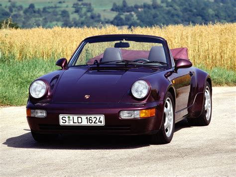 Porsche 911 Carrera Cabriolet 964 36 Mt Carrera 4 250 Hp Auto