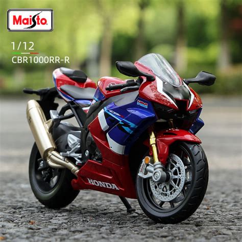 Maisto 1:12 Honda CBR 1000RR-R Fireblade SP Motorcycle Model Static Die ...