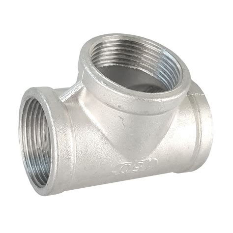 Pipe And Tubes Threaded Stainless Steel Alloy Elbow Fitting 316l Ss 1 In