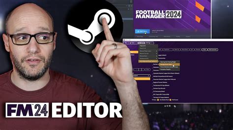 How To Get The Pre Game Fm Editor For Steam Youtube