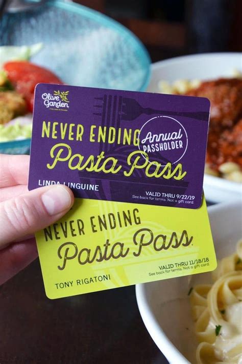 Olive Garden Now Offers An Unlimited Yearly Pasta Pass And Our Bodies