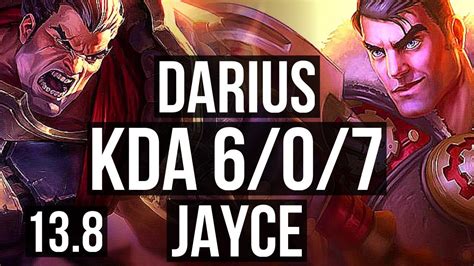 Darius Vs Jayce Top Rank Darius Games Dominating