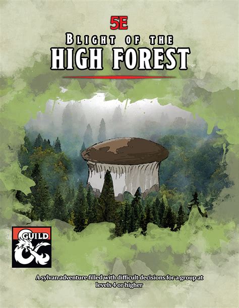Blight Of The High Forest Dungeon Masters Guild Pathfinder Infinite