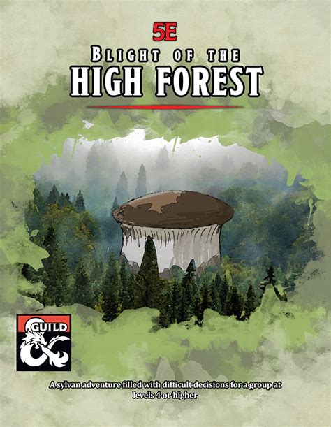 Blight Of The High Forest Dungeon Masters Guild Dungeon Masters Guild