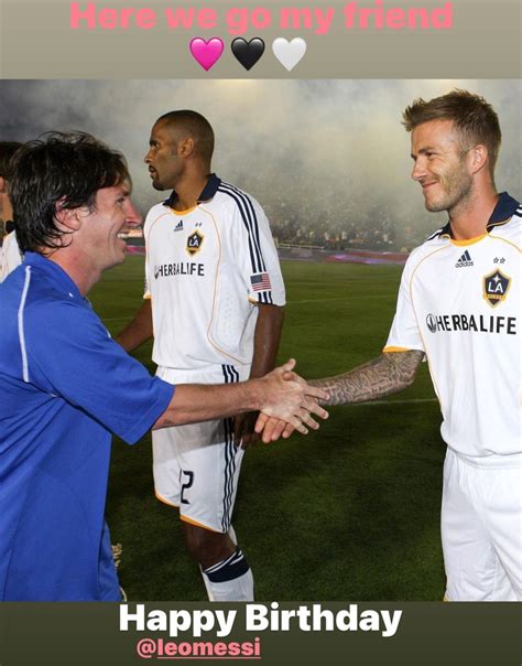 Inter Miami Co Owner David Beckham Wishes Lionel Messi Happy Birthday