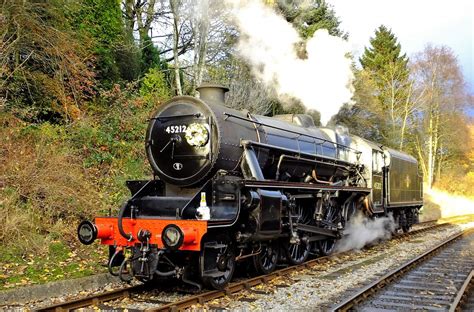 Solve Black 5 Steam Locomotive Jigsaw Puzzle Online With 96 Pieces