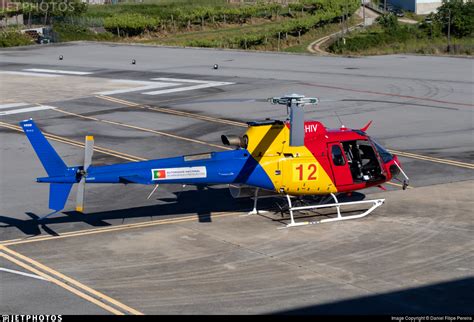 Cs Hiv Eurocopter As B Ecureuil Hta Helic Pteros Daniel