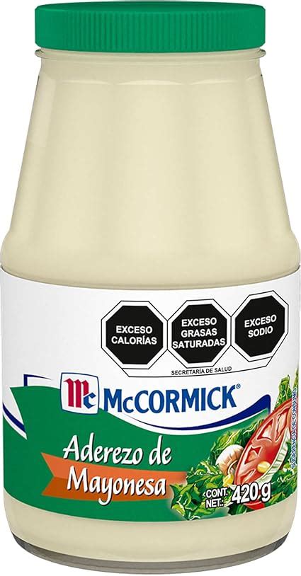 McCormick Aderezo De Mayonesa 420 G Amazon Mx Alimentos Y Bebidas