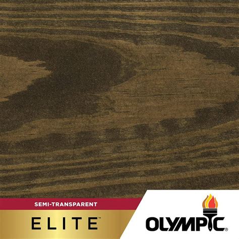 Olympic Elite Oz St Ebony Semi Transparent Exterior Stain And